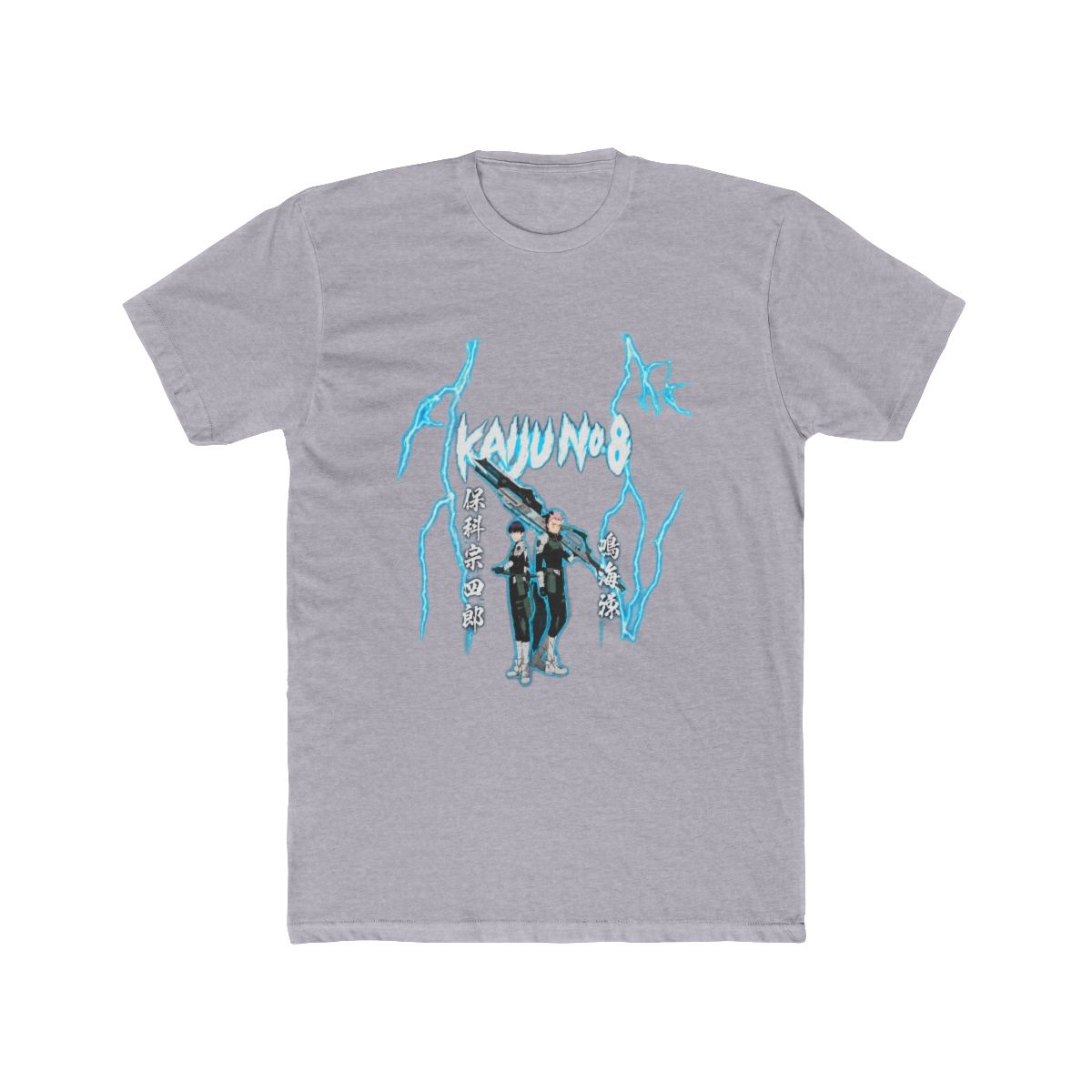 Kaiju No. 8 Narumi & Hoshina Lightning T Shirt - alternate angle 4, merchandise