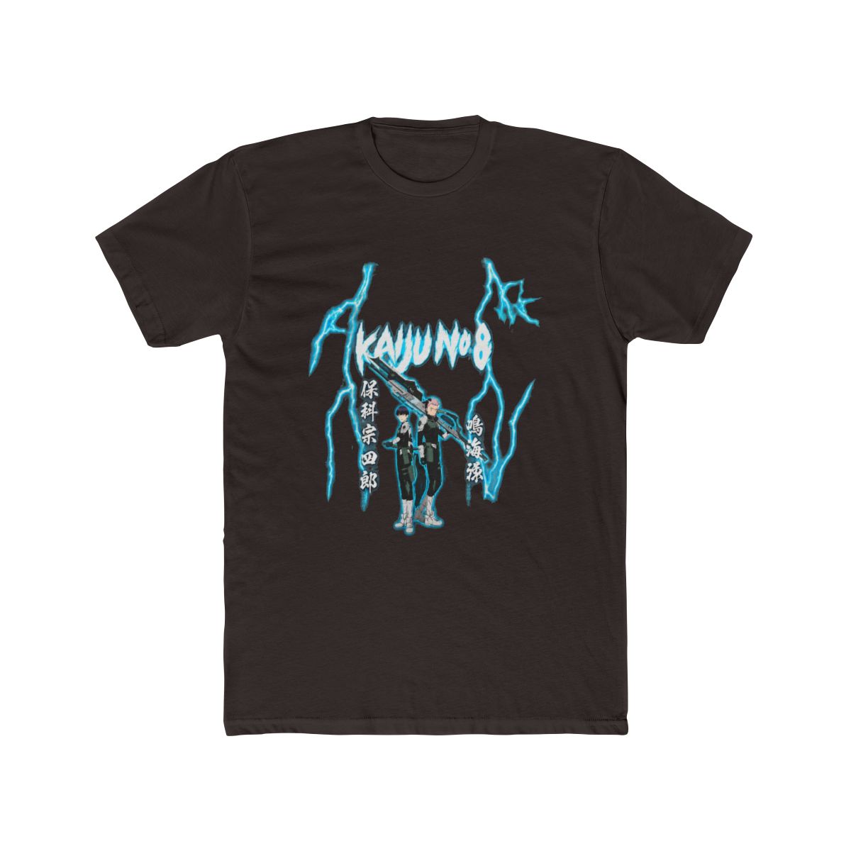Kaiju No. 8 Narumi & Hoshina Lightning T Shirt - alternate angle 3, merchandise