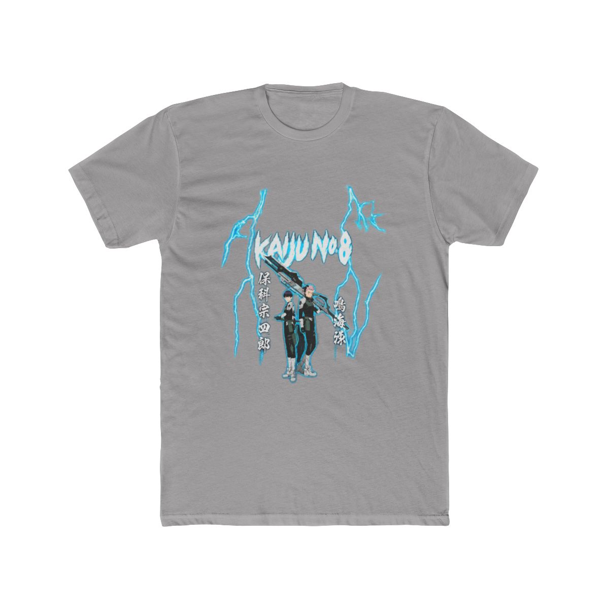 Kaiju No. 8 Narumi & Hoshina Lightning T Shirt - alternate angle 2, merchandise