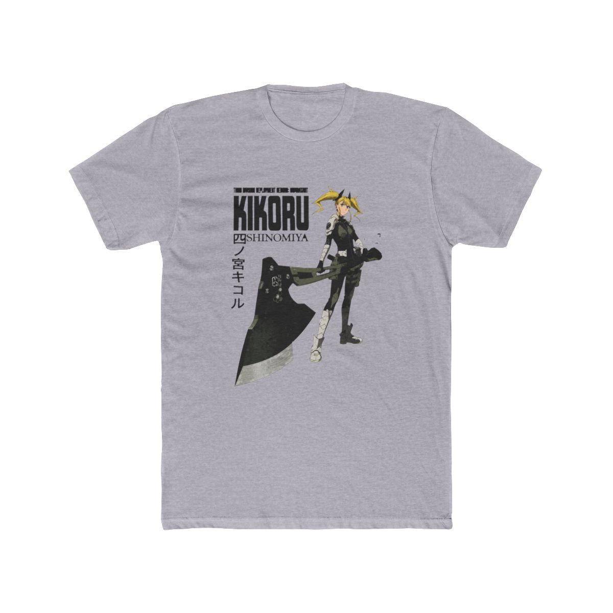 Kaiju No. 8 Shinomiya Kikoru Puff Print T Shirt - alternate angle 4, merchandise