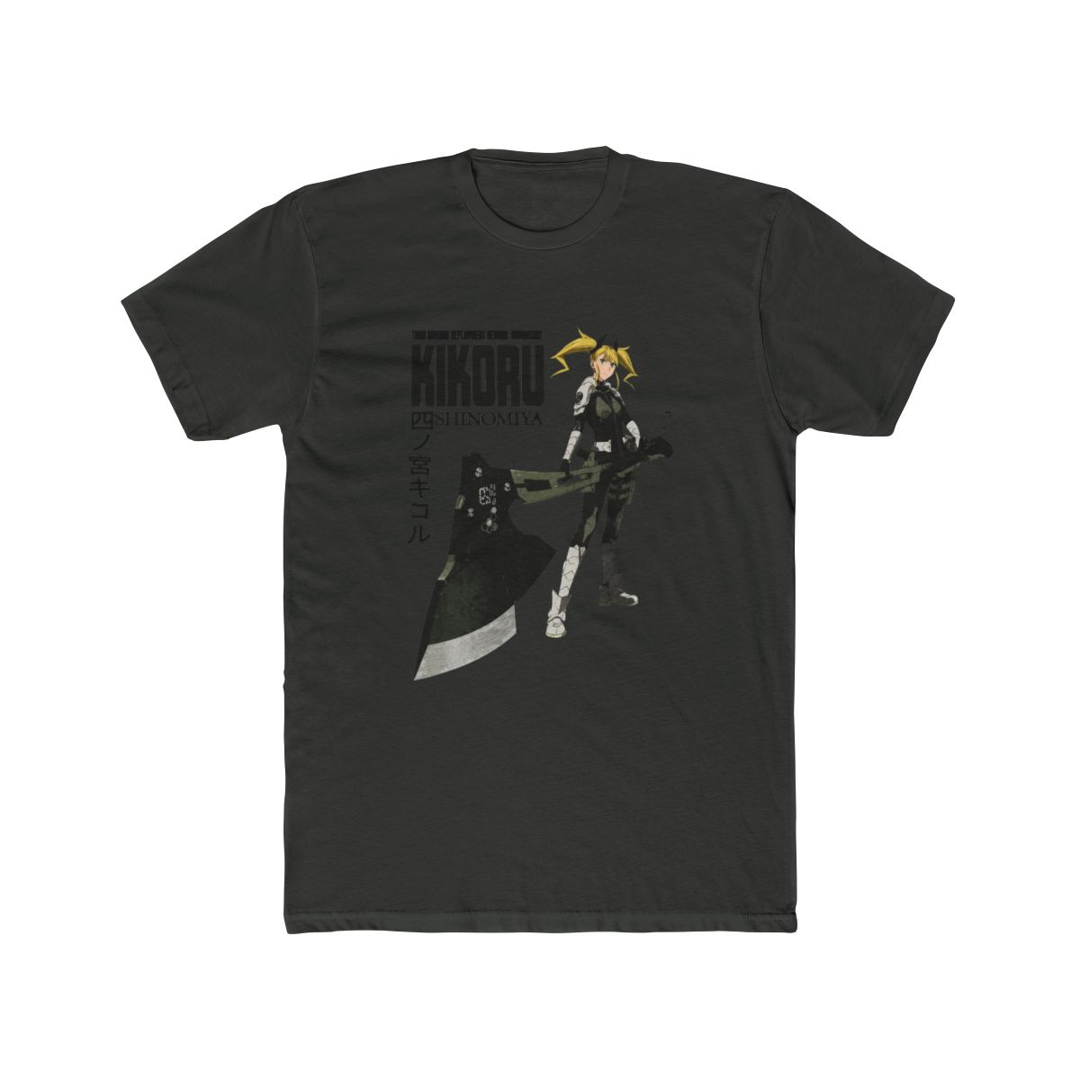 Kaiju No. 8 Shinomiya Kikoru Puff Print T Shirt - alternate angle 3, merchandise