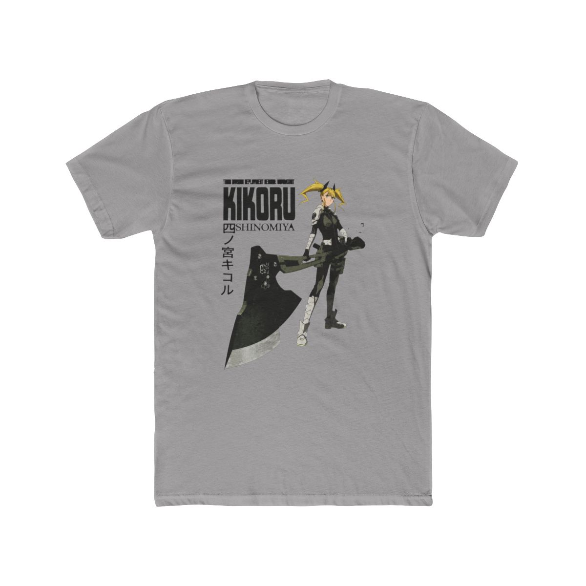 Kaiju No. 8 Shinomiya Kikoru Puff Print T Shirt - alternate angle 2, merchandise