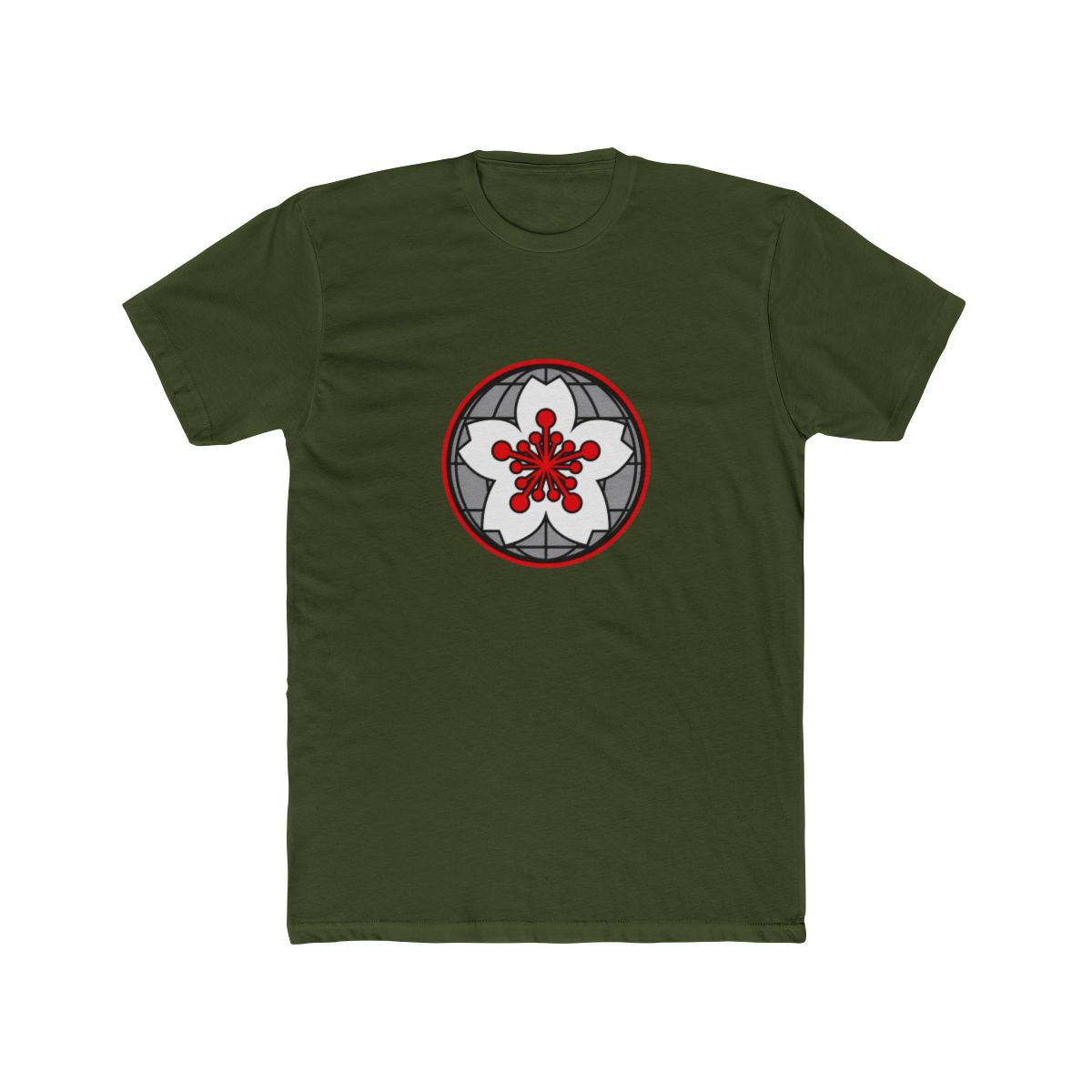 Japan Anti-Kaiju Defense Forces Symbol (Chest Pocket) T Shirt | Kaiju No. 8 - alternate angle 4, merchandise
