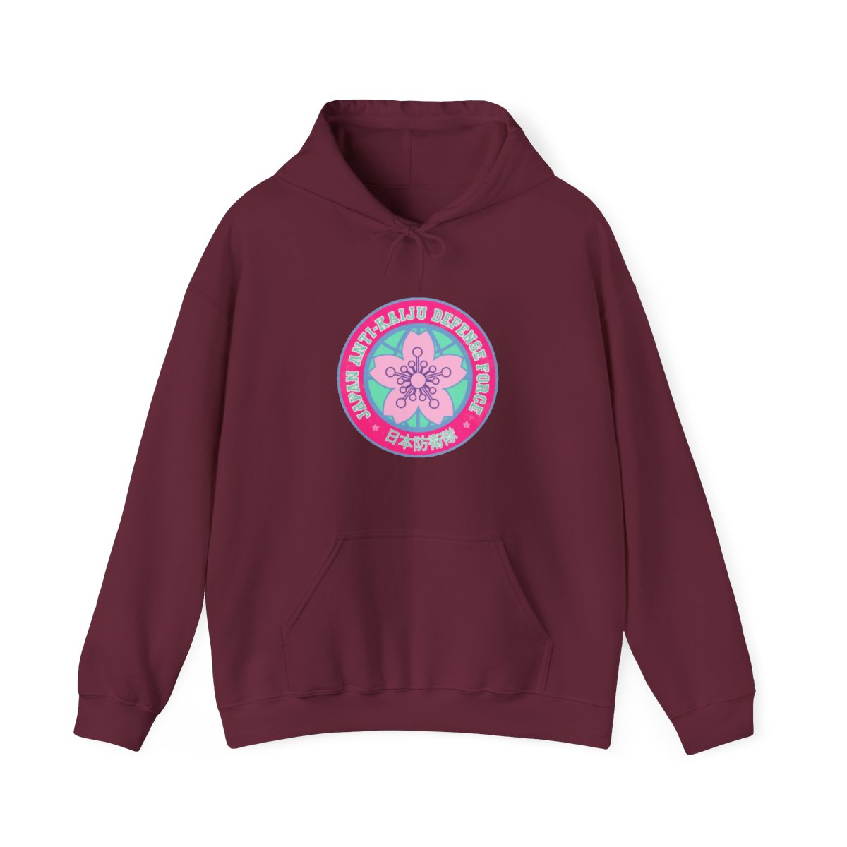 Kaiju no 8 varsity style logo Hoodie | Kaiju No. 8 - alternate angle 3, merchandise