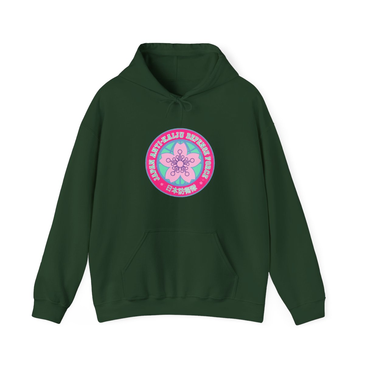Kaiju no 8 varsity style logo Hoodie | Kaiju No. 8 - alternate angle 5, merchandise