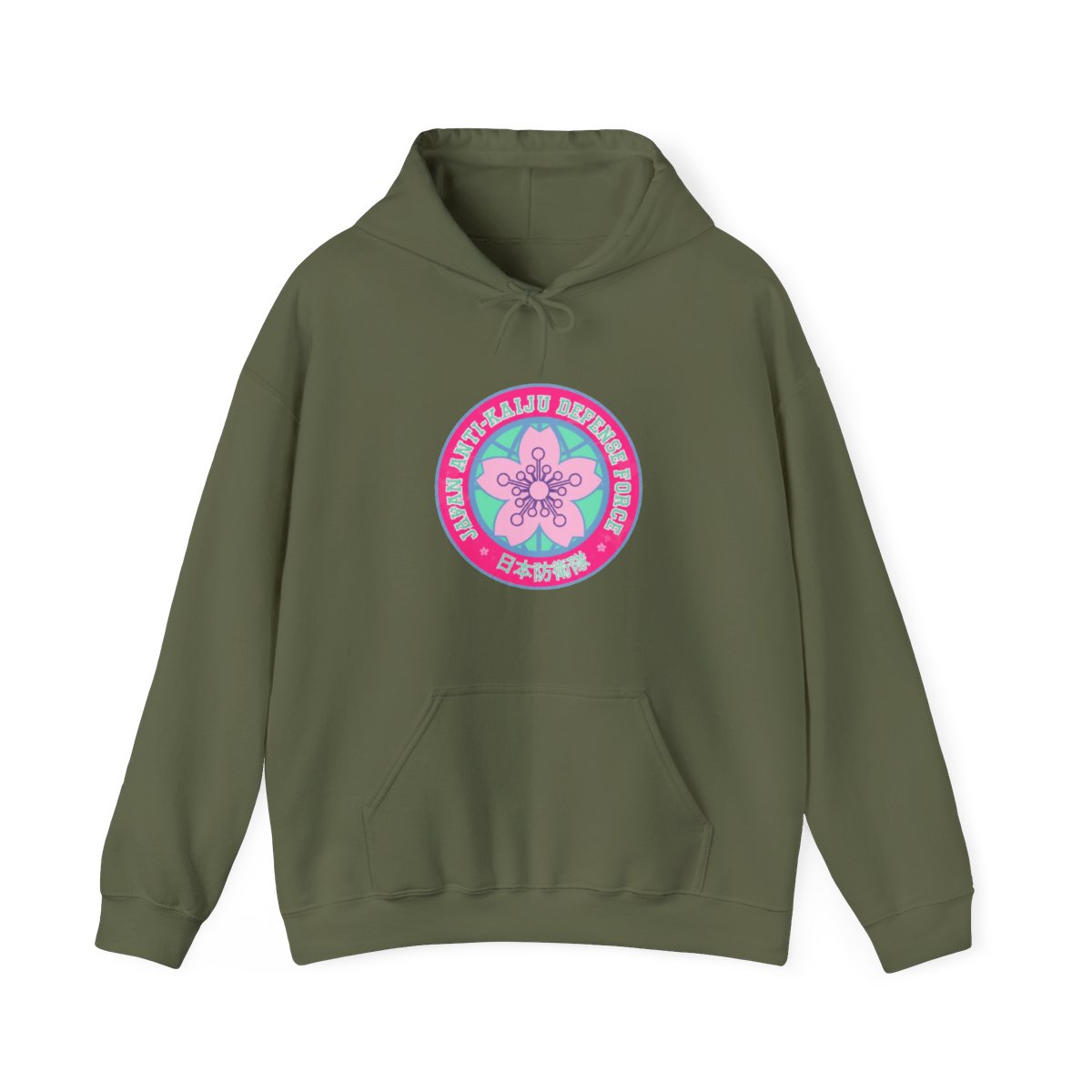 Kaiju no 8 varsity style logo Hoodie | Kaiju No. 8 - alternate angle 4, merchandise