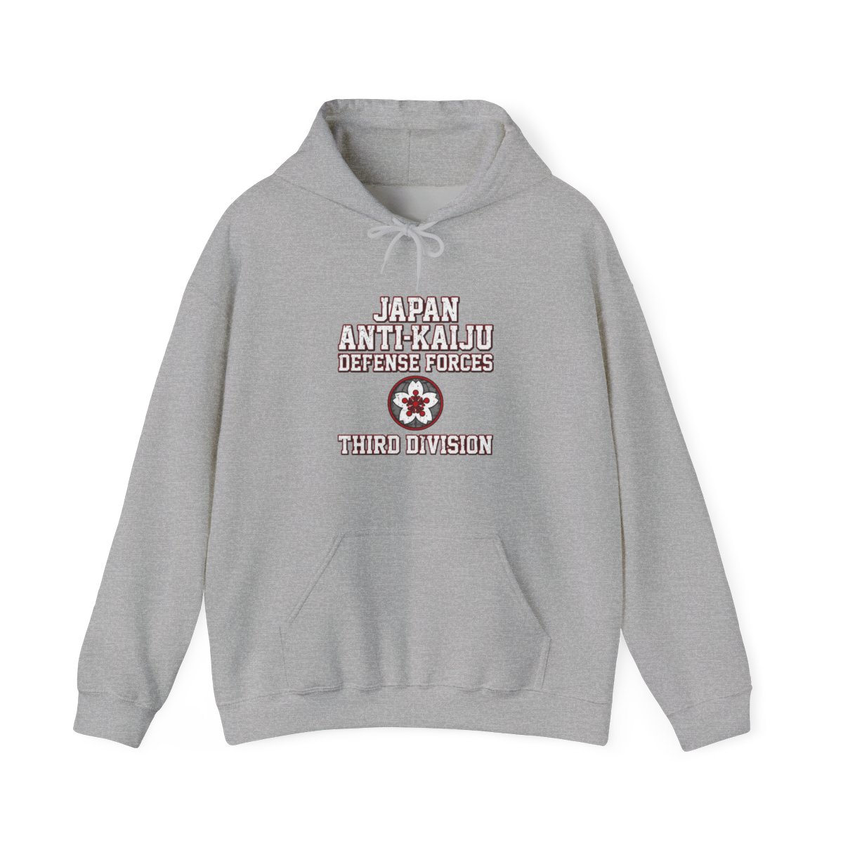 Japan Anti-Kaiju Defense Forces Third Division Hoodie | Kaiju No. 8 - alternate angle 3, merchandise