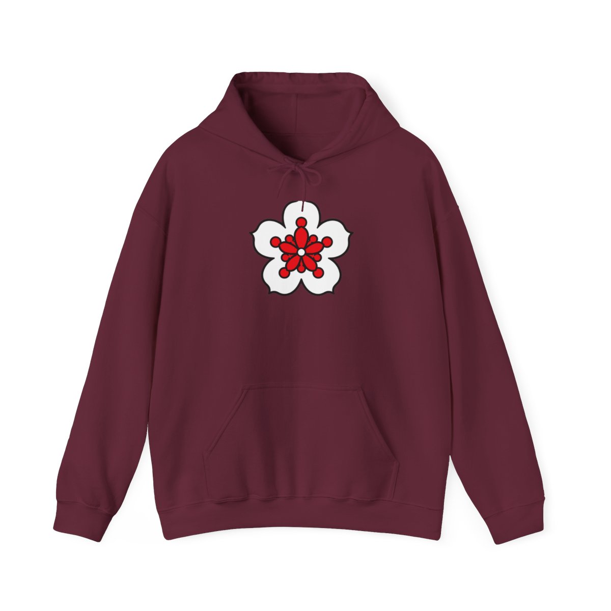 Japan Anti-Kaiju Defense Forces Symbol Hoodie | Kaiju No. 8 - alternate angle 4, merchandise