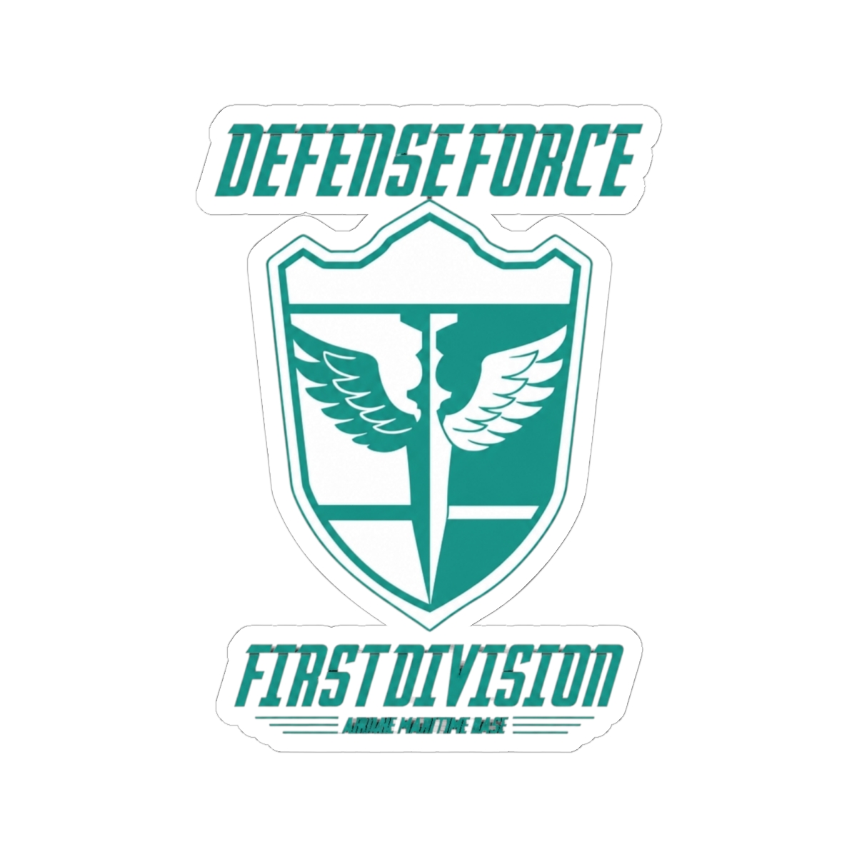 KAIJU No 8: DEFENSE FORCE FIRST DIVISION Sticker | Kaiju No. 8