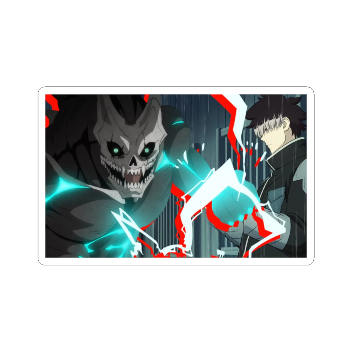 Japan Anti-Kaiju Defense Forces Third Division Sticker | Kaiju No. 8 - Official Stickers merchandise
