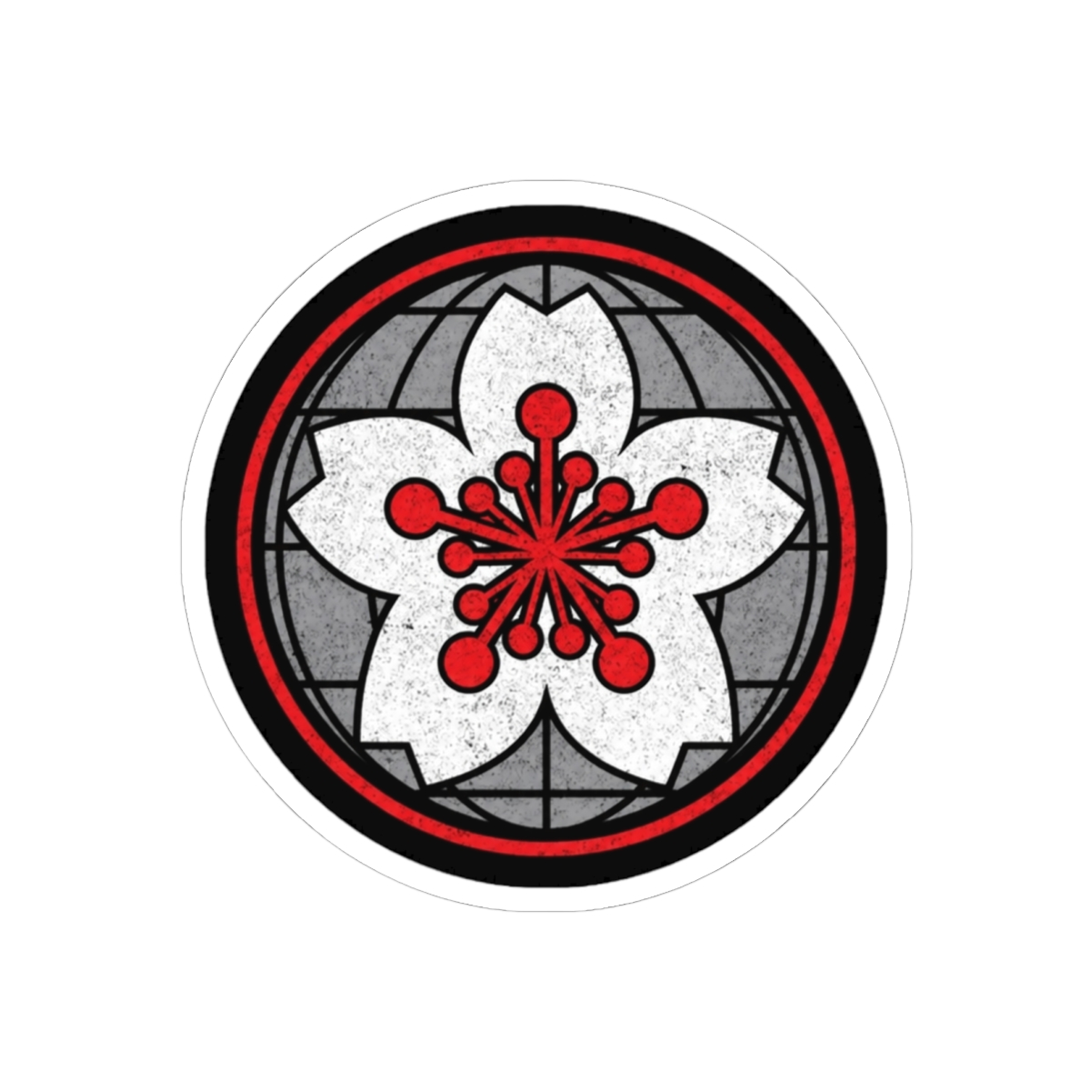 Japan Anti-Kaiju Defense Forces Symbol Sticker | Kaiju No. 8