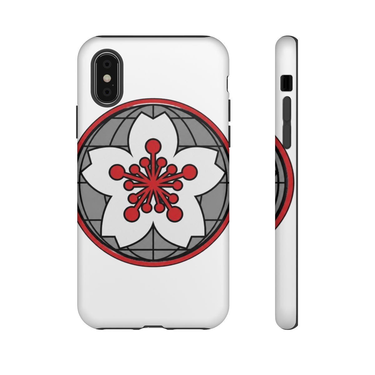 Japan Anti-Kaiju Defense Forces Symbol (Chest Pocket Variant) Phone Case | Kaiju No. 8 - alternate angle 3, merchandise