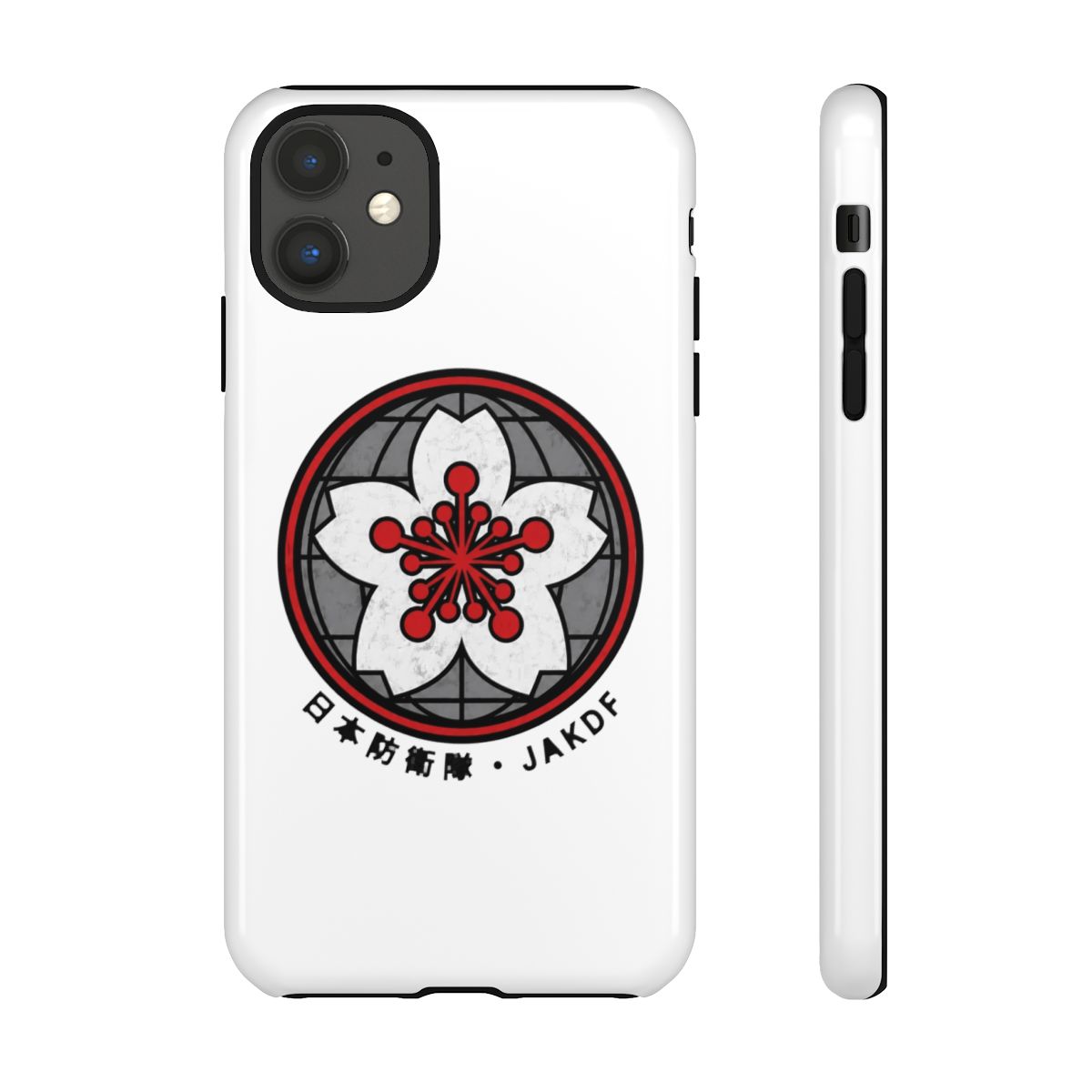 Japan Anti-Kaiju Defense Forces Symbol Phone Case | Kaiju No. 8 - alternate angle 1, merchandise