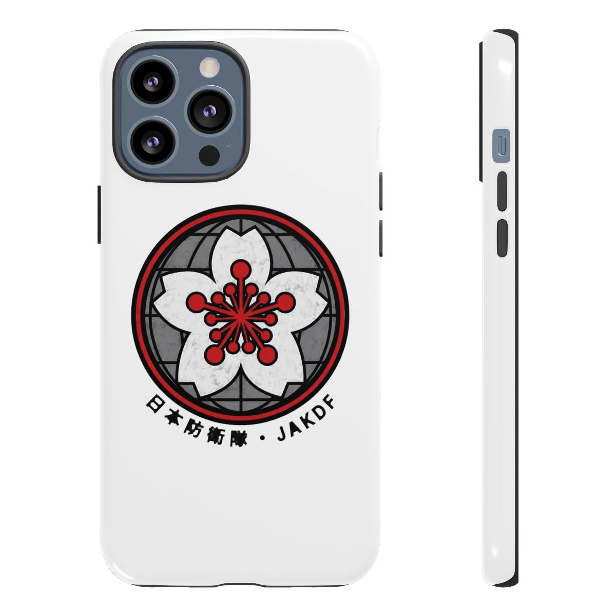 Japan Anti-Kaiju Defense Forces Symbol Phone Case | Kaiju No. 8 - alternate angle 3, merchandise