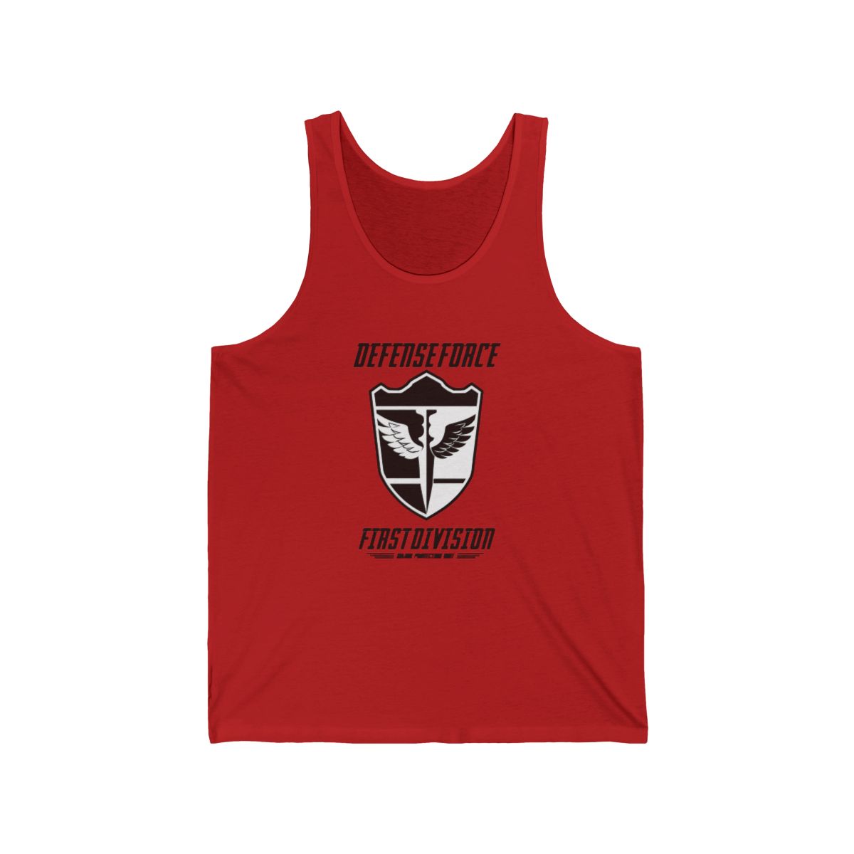 KAIJU No 8: DEFENSE FORCE FIRST DIVISION (WHITE) Tank Top | Kaiju No. 8