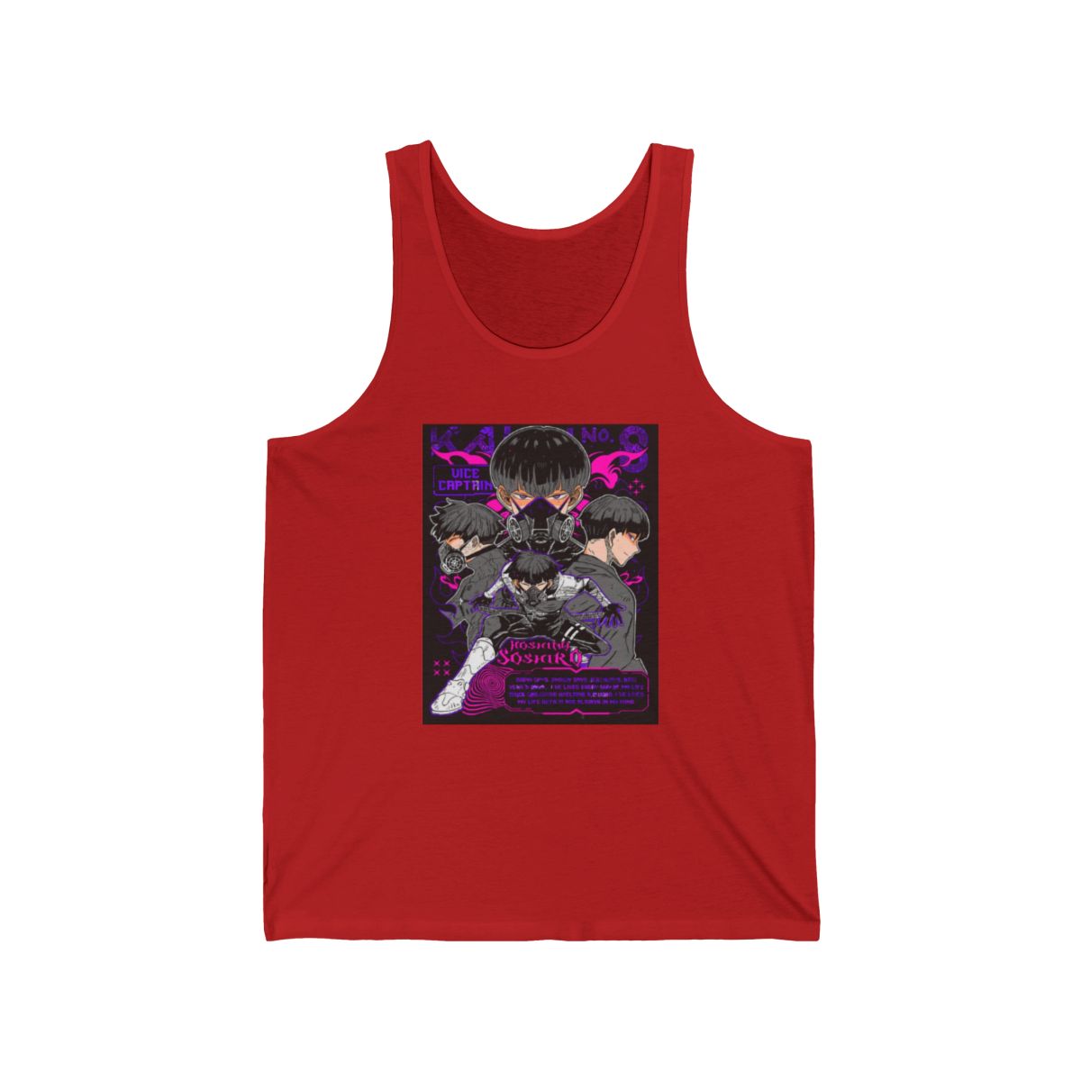Japan Anti-Kaiju Defense Forces Third Division Tank Top | Kaiju No. 8