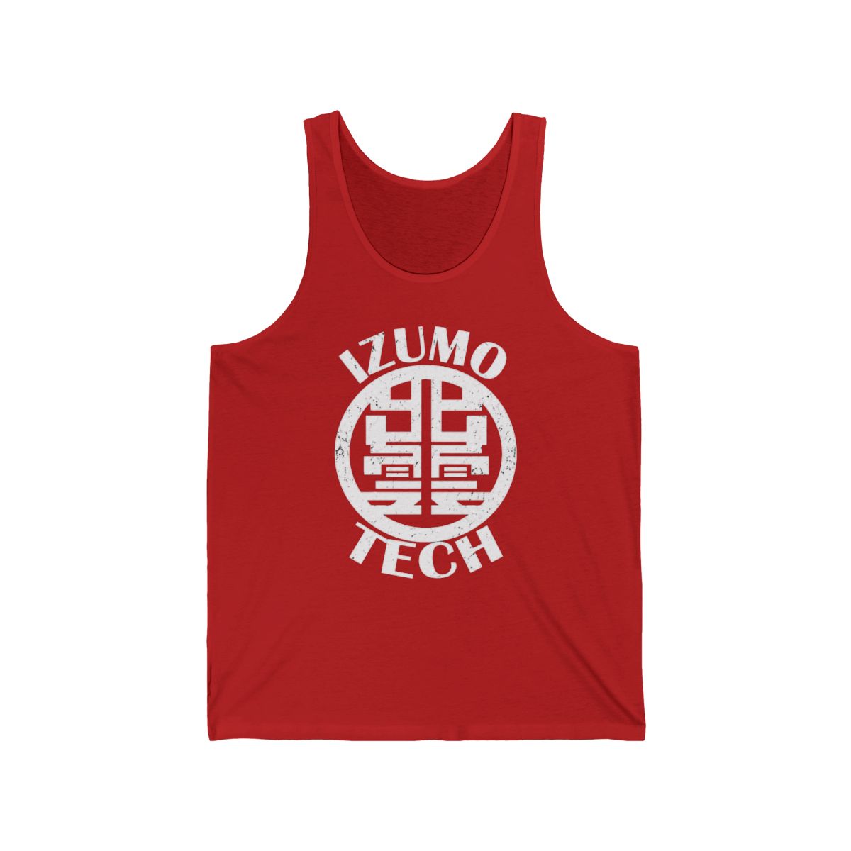 KAIJU No 8 : IZUMO TECH (WHITE & GRUNGE) Tank Top | Kaiju No. 8
