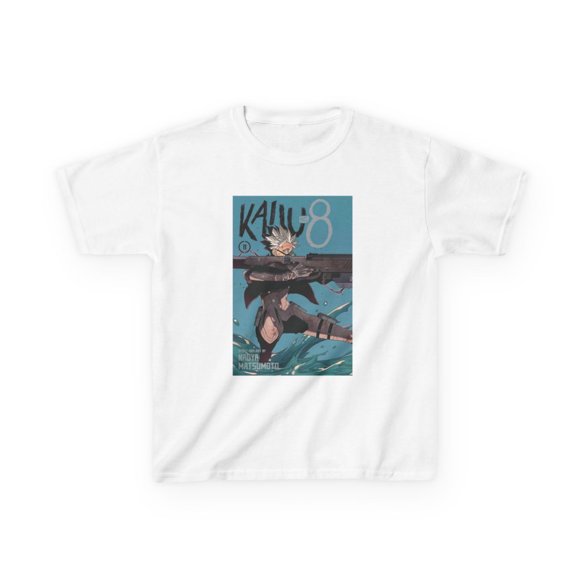 KAIJU No 8: DEFENSE FORCE FIRST DIVISION (WHITE) Kids T-Shirt | Kaiju No. 8