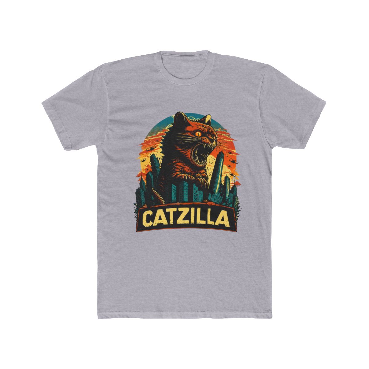 Kaiju Cat Monster Catzilla 8 T Shirt | Kaiju No. 8 - alternate angle 5, merchandise