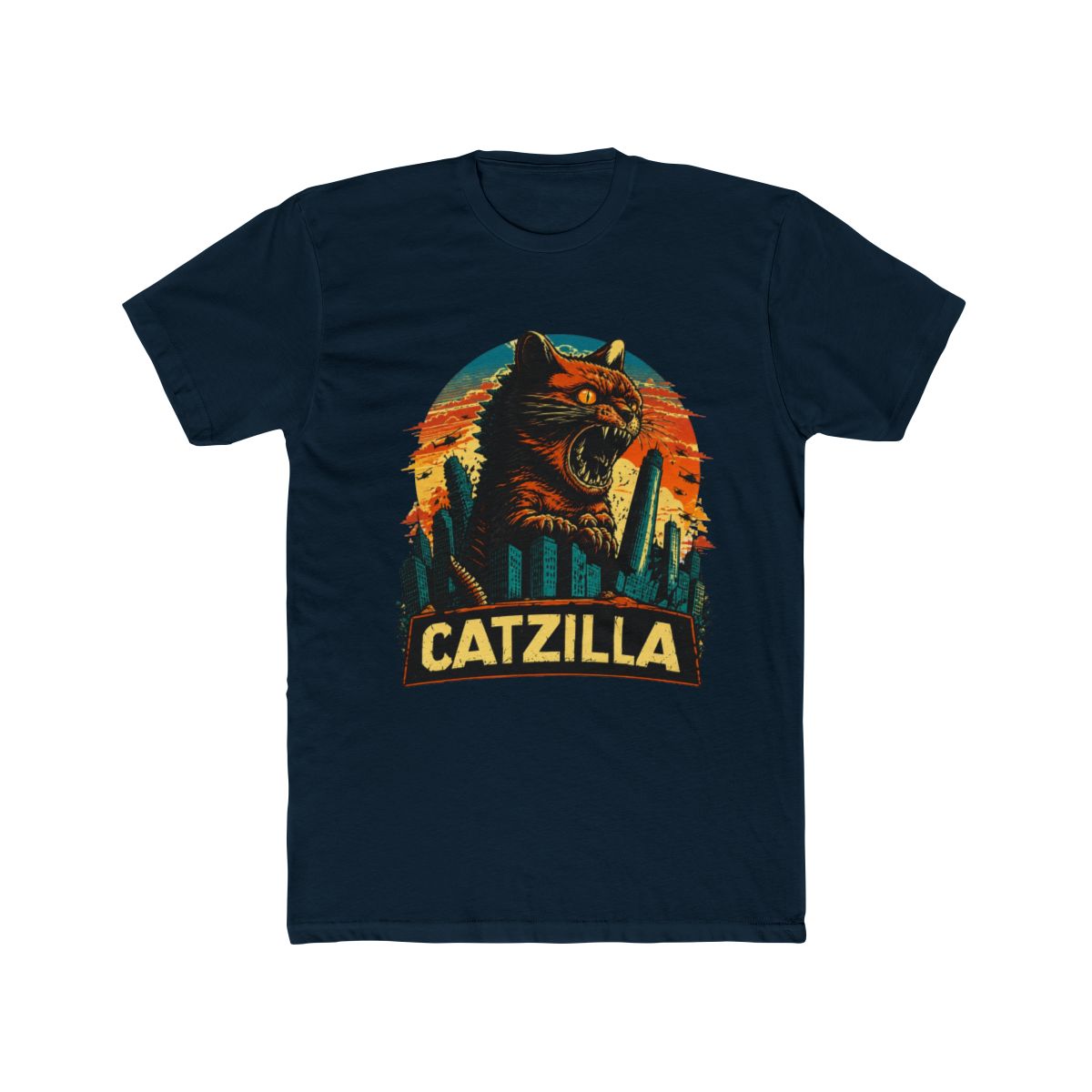Kaiju Cat Monster Catzilla 8 T Shirt | Kaiju No. 8 - alternate angle 4, merchandise