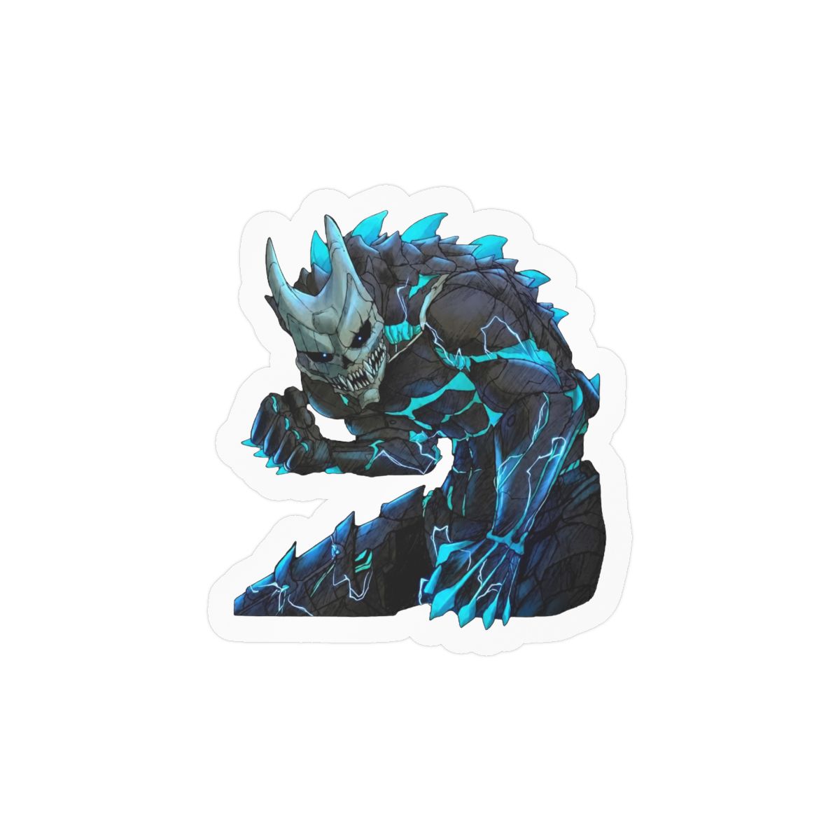 Kaiju No. 8 Cool Anime Vinyl Decal, Sticker for Cars, Windows, Laptops and More - alternate angle 2, merchandise