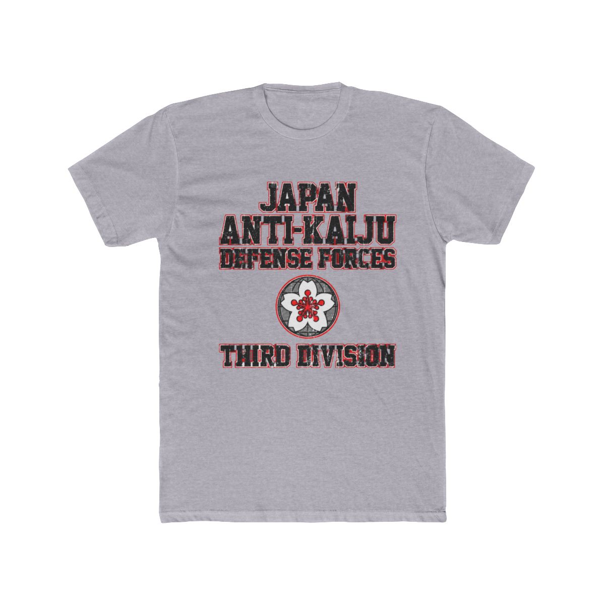 Japan Anti-Kaiju Defense Forces Third Division (Variant) T Shirt | Kaiju No. 8 - alternate angle 3, merchandise