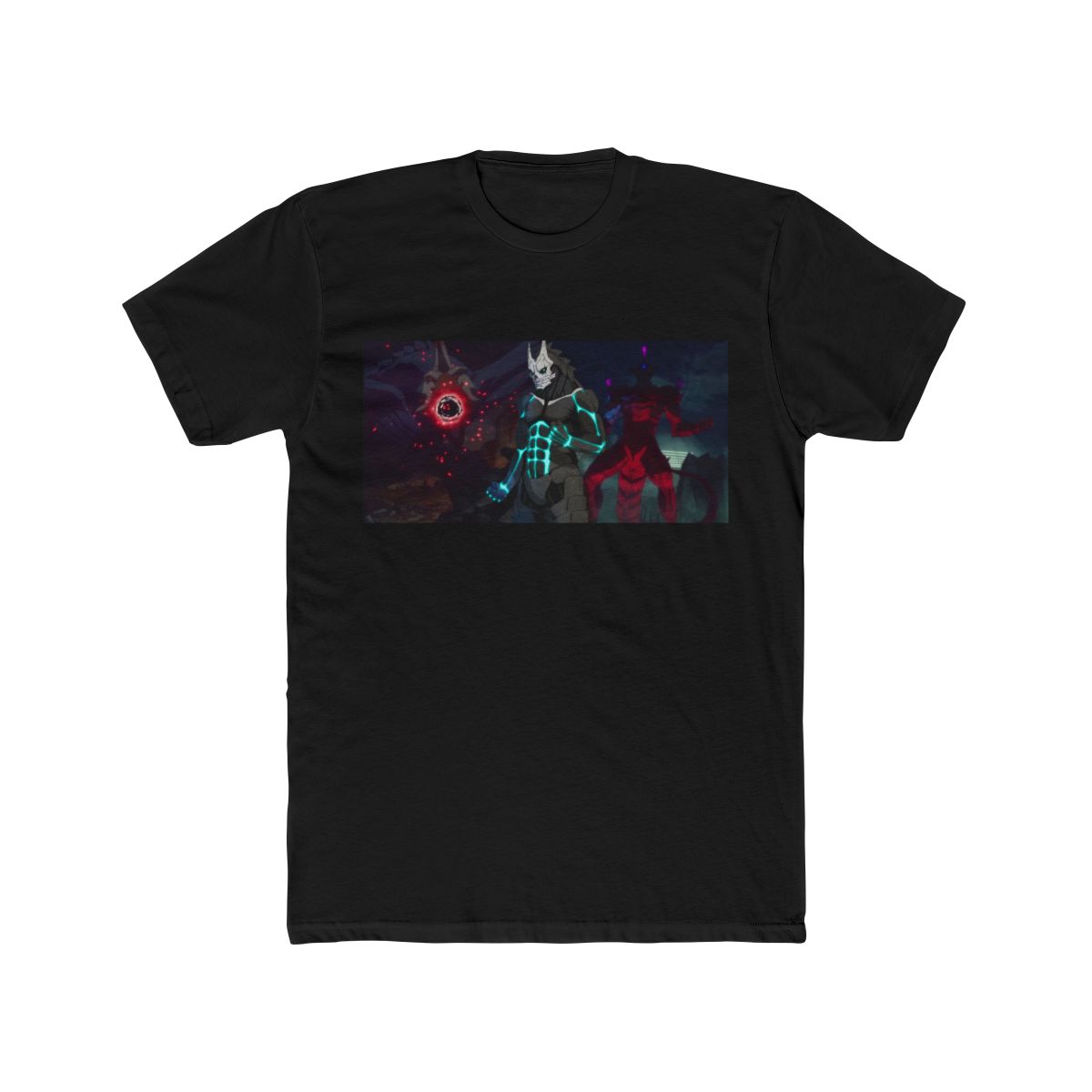 Monster No 8 Inspired Shirt, Anime Kaiju Style Graphic Tee, Dark Creature Power Design T Shirt, Japanese Manga Inspired Streetwear | Kaiju No. 8 - alternate angle 3, merchandise