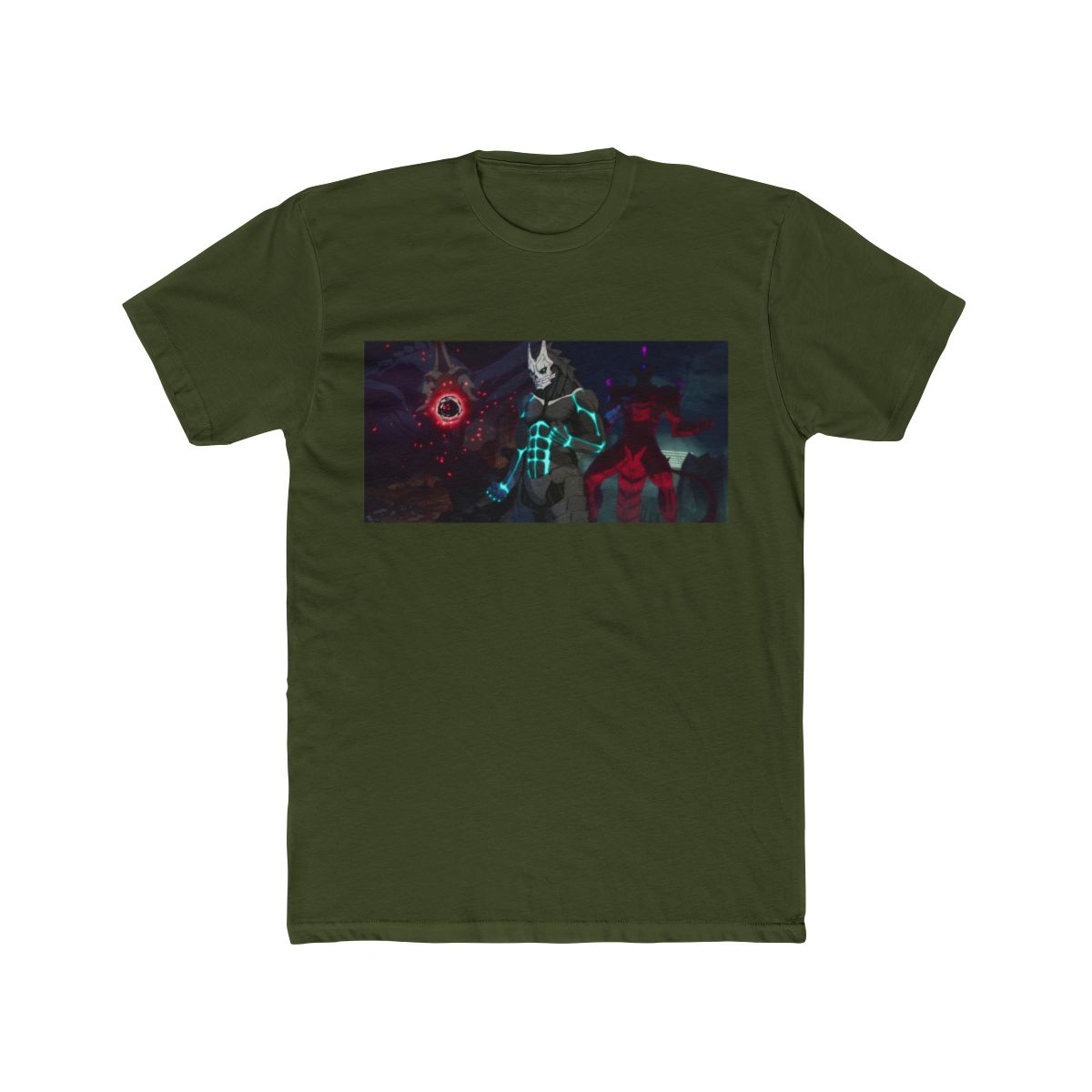 Monster No 8 Inspired Shirt, Anime Kaiju Style Graphic Tee, Dark Creature Power Design T Shirt, Japanese Manga Inspired Streetwear | Kaiju No. 8 - alternate angle 5, merchandise