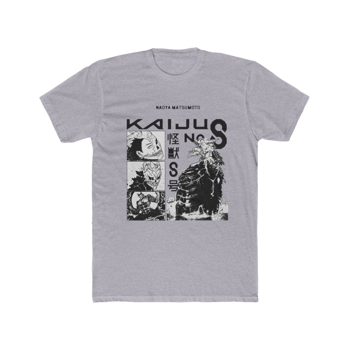 Kaiju No.8 – Manga Style Monster Battle Art T Shirt | Kaiju No. 8 - alternate angle 5, merchandise