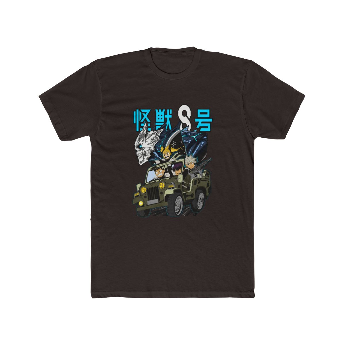 Kaiju No. 8 Manga Squad Ride Jeep Anime Monster Graphic T Shirt - alternate angle 3, merchandise