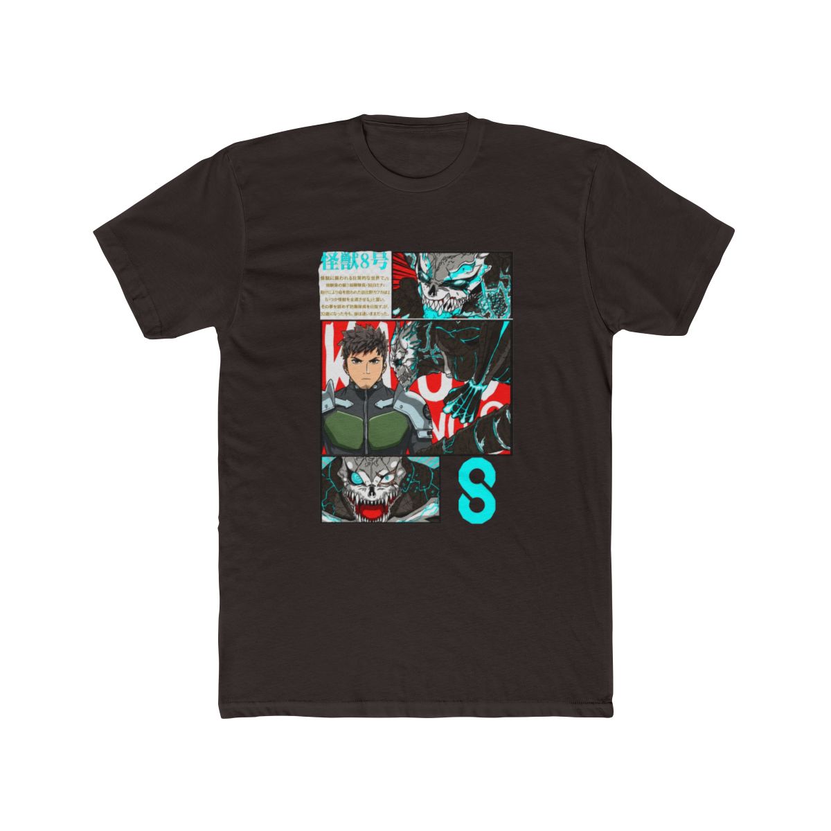 Kaiju No. 8 Kafka Transformation Anime Design T Shirt - alternate angle 3, merchandise