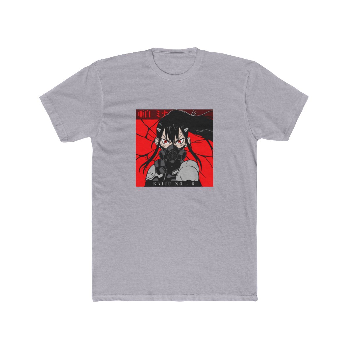 Kaiju No. 8 Mina Ashiro Anime, Japanese Art T Shirt - alternate angle 5, merchandise