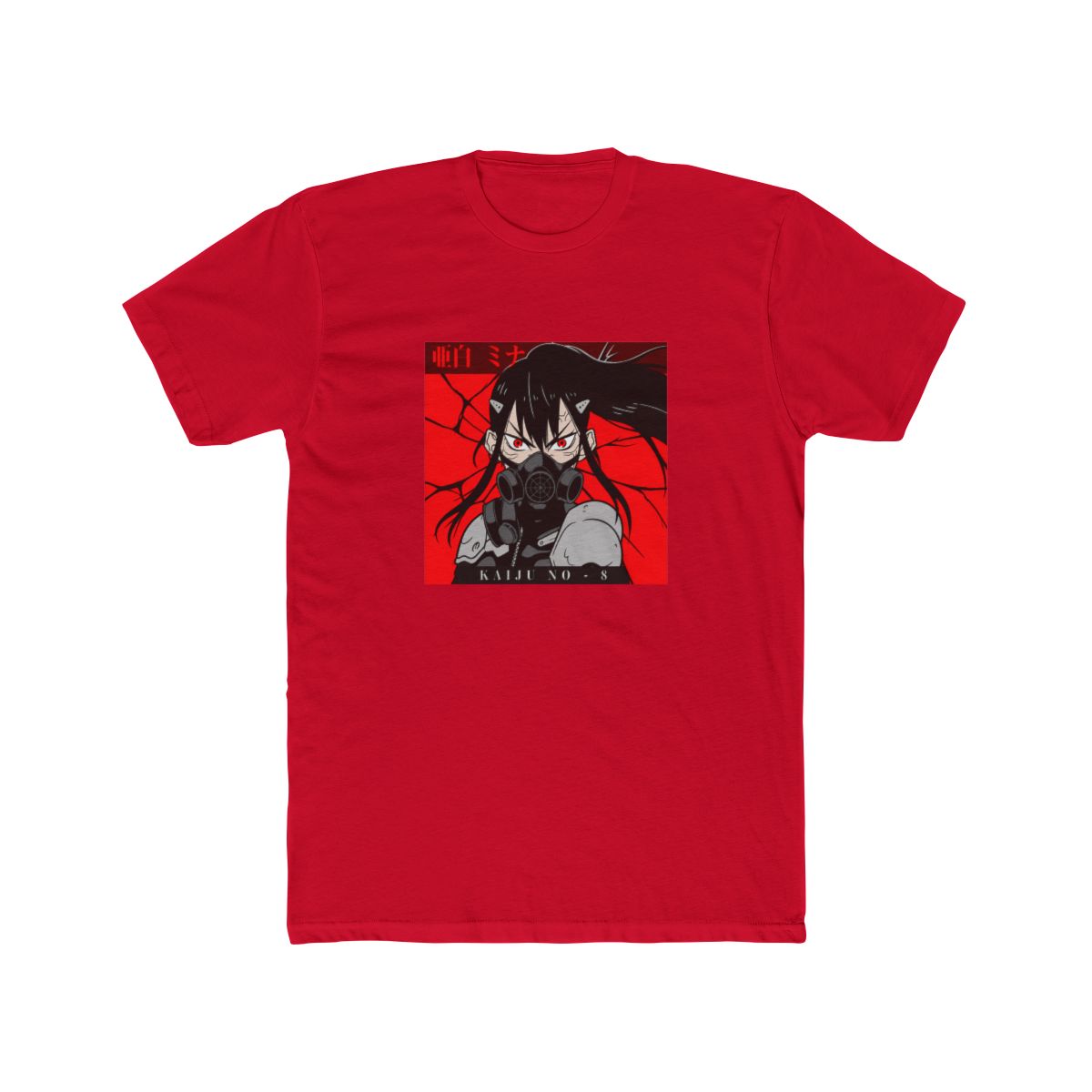 Kaiju No. 8 Mina Ashiro Anime, Japanese Art T Shirt - alternate angle 3, merchandise