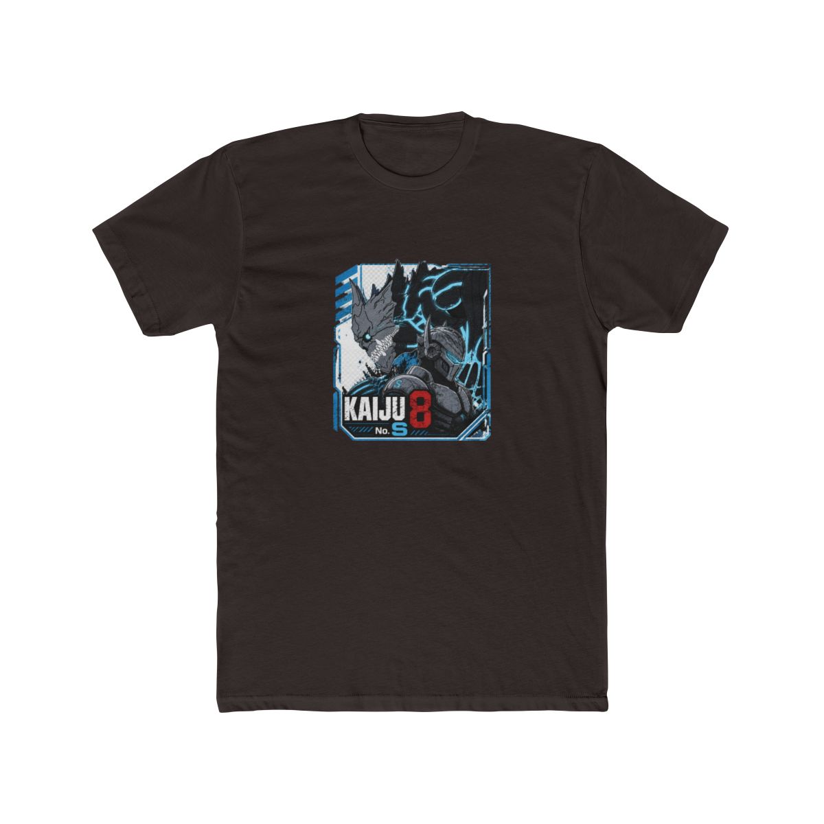 Silhouette design inspired by the anime Kaiju No. 8 T Shirt - alternate angle 2, merchandise