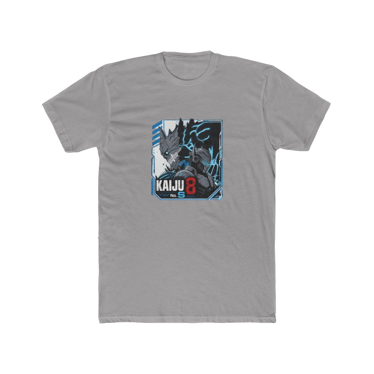 Silhouette design inspired by the anime Kaiju No. 8 T Shirt