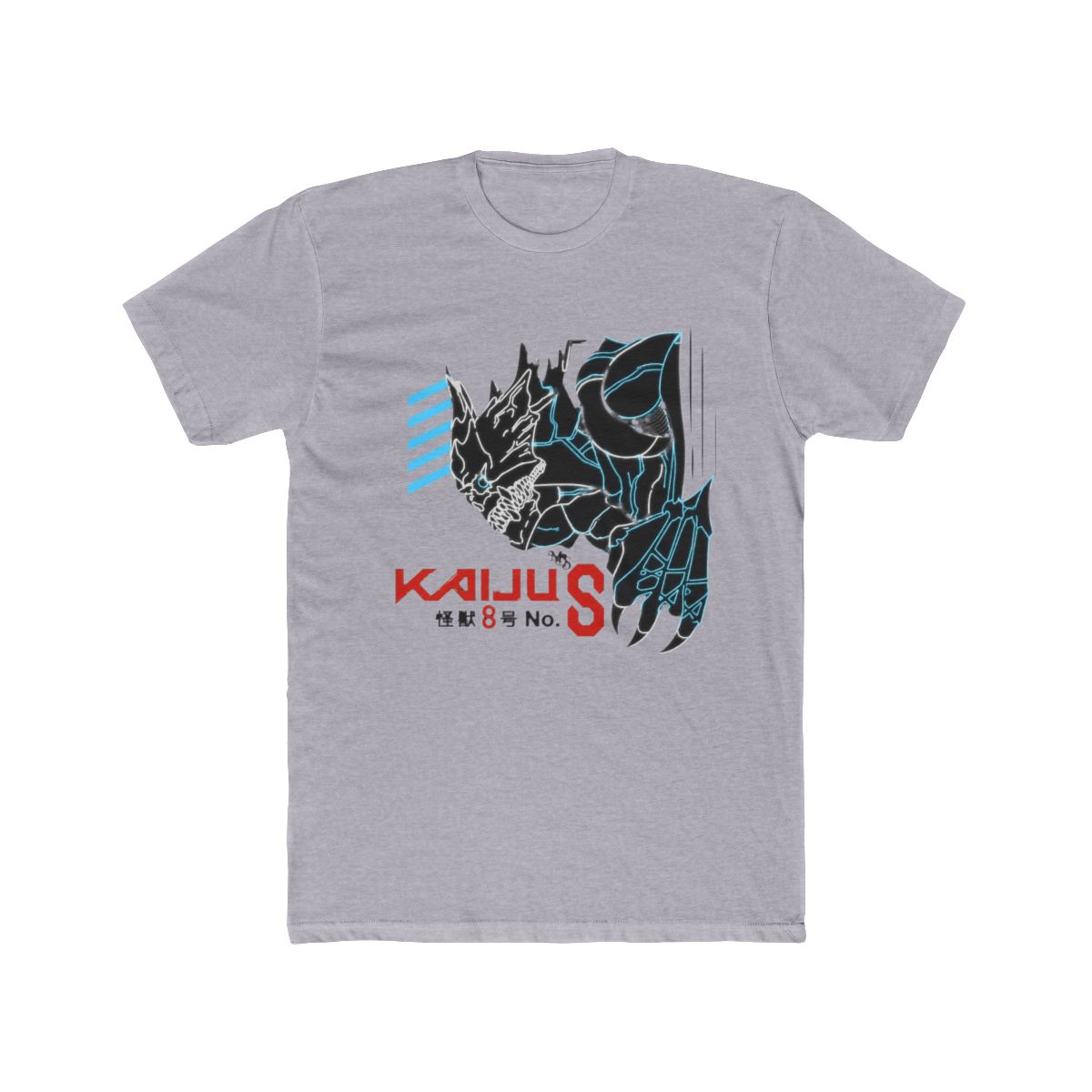 LED design inspired by the anime Kaiju No. 8 T Shirt - alternate angle 3, merchandise