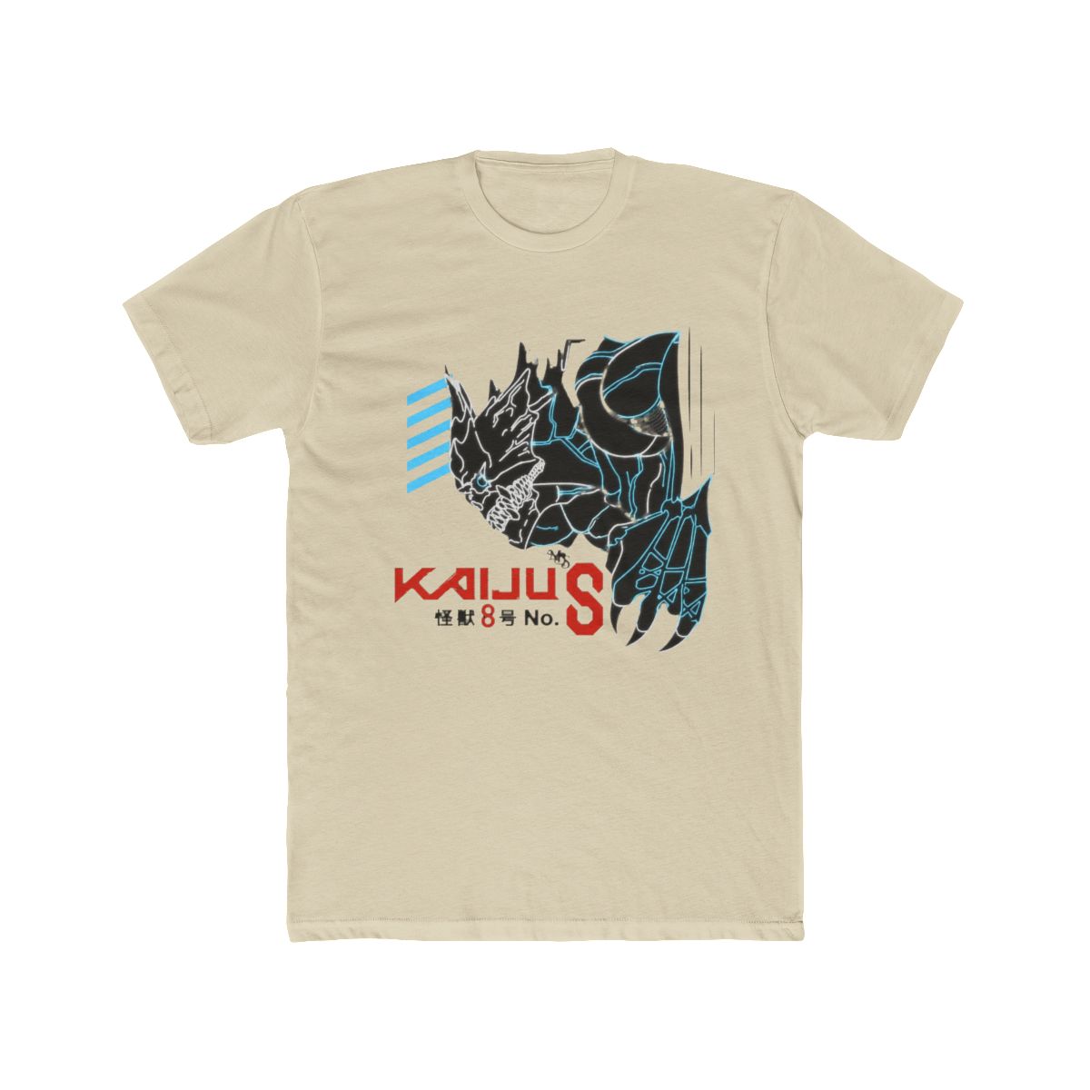 LED design inspired by the anime Kaiju No. 8 T Shirt - alternate angle 2, merchandise