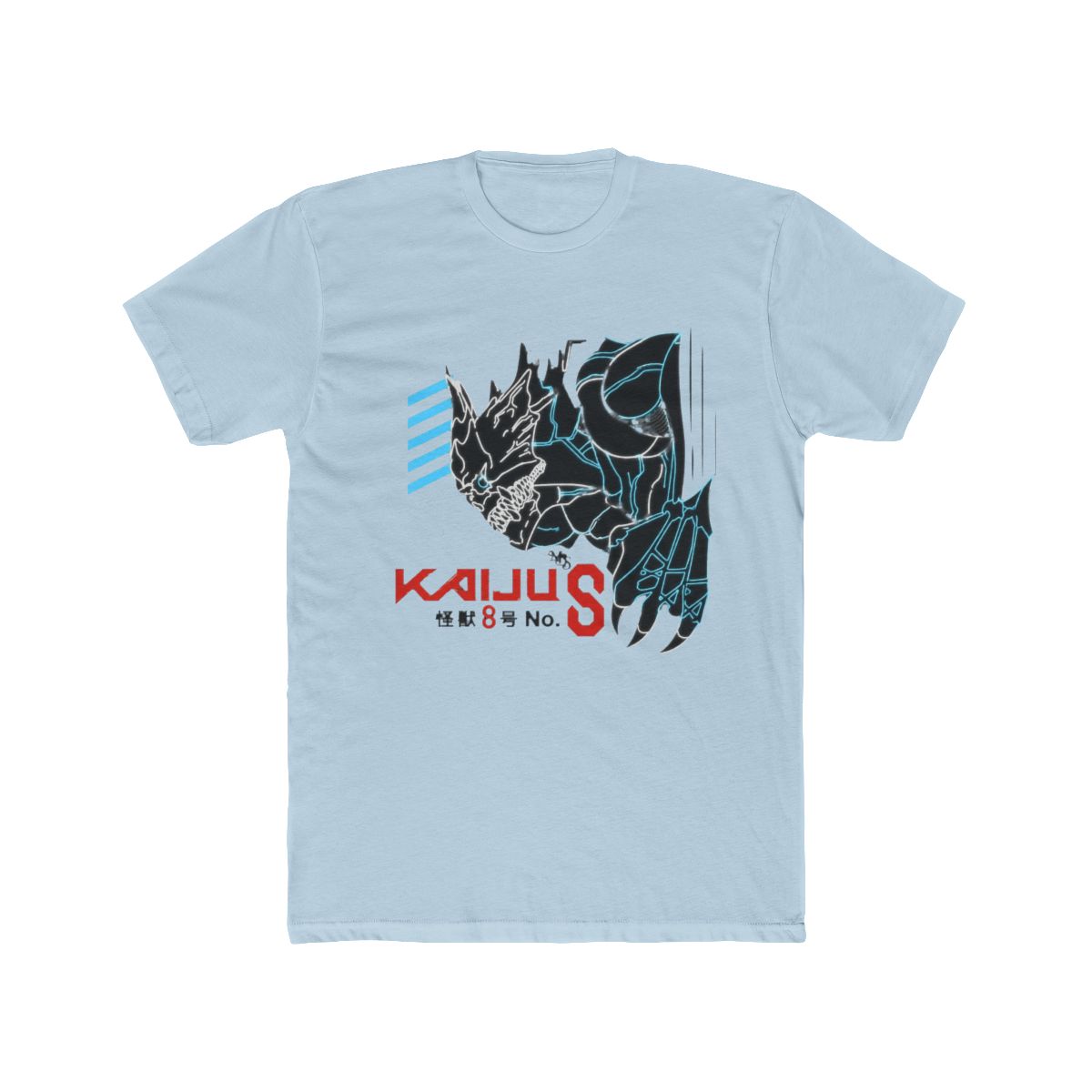 LED design inspired by the anime Kaiju No. 8 T Shirt - alternate angle 4, merchandise