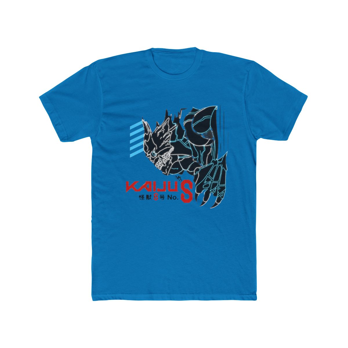 LED design inspired by the anime Kaiju No. 8 T Shirt - alternate angle 5, merchandise