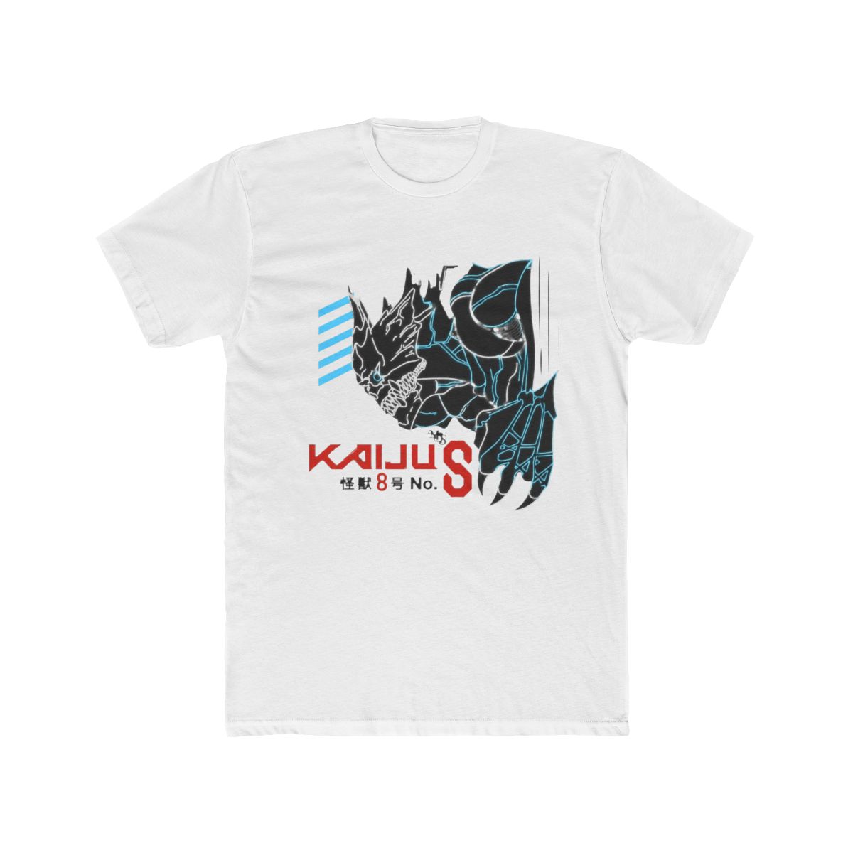 LED design inspired by the anime Kaiju No. 8 T Shirt