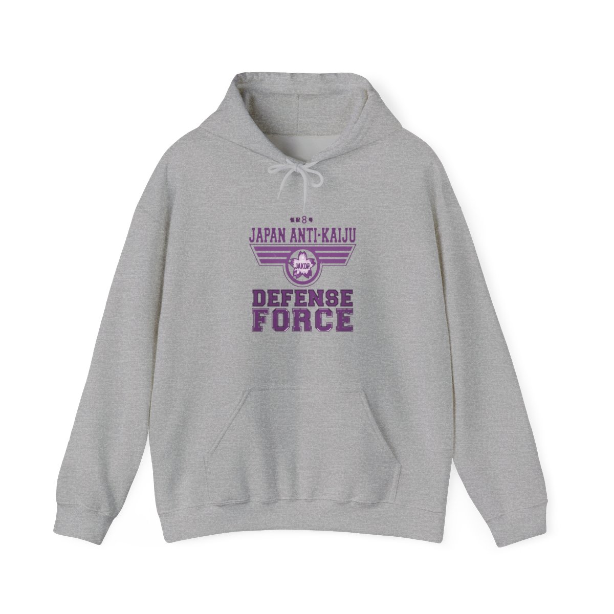 KAIJU No 8: JAPAN ANTI KAIJU DEFENCE FORCE (GRUNGE STYLE) Hoodie | Kaiju No. 8