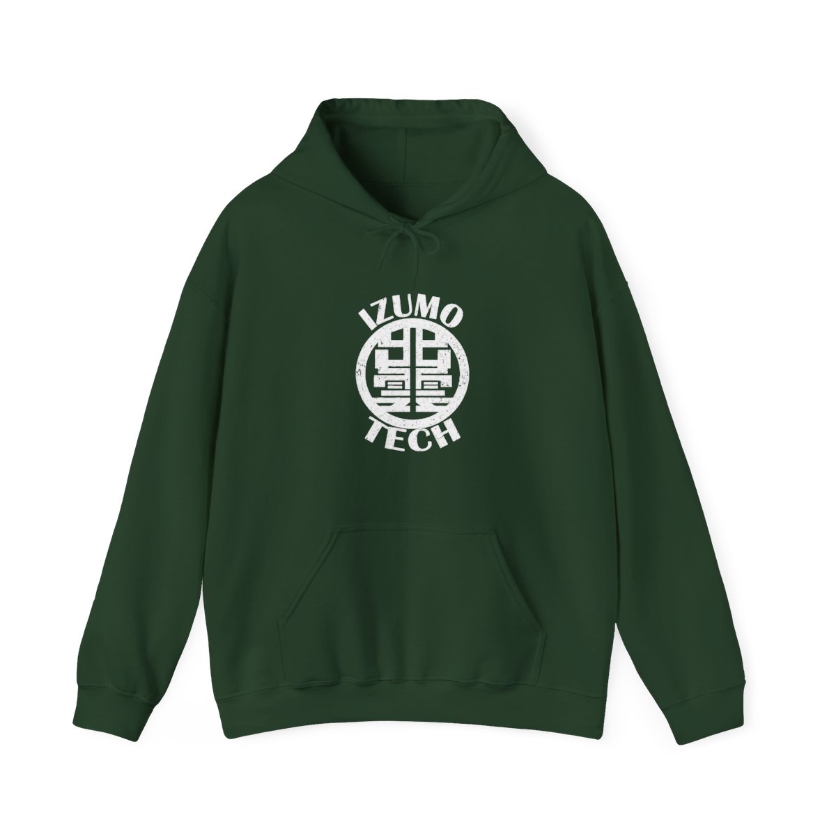 KAIJU No 8 : IZUMO TECH (WHITE & GRUNGE) Hoodie | Kaiju No. 8 - alternate angle 5, merchandise