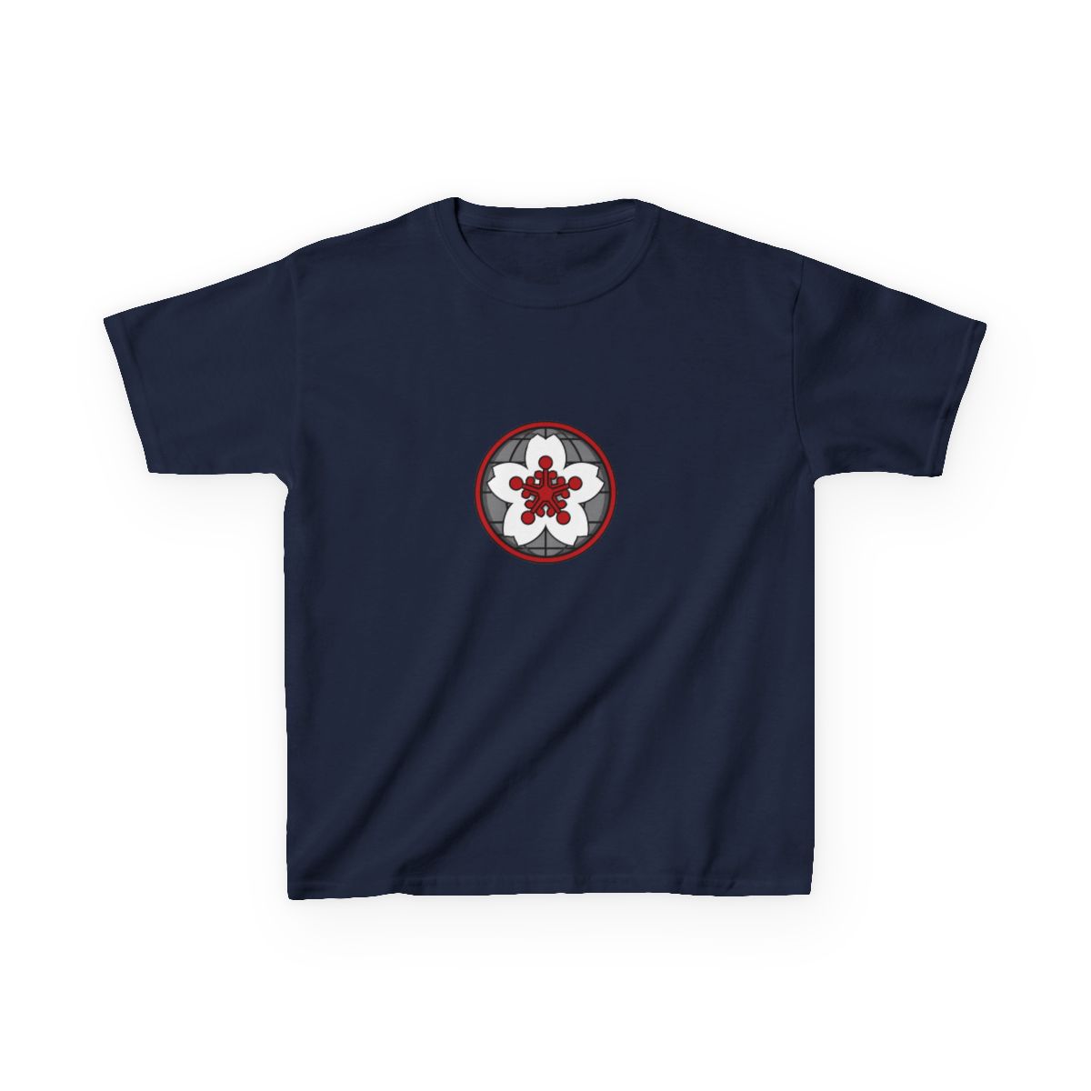 Japan Anti-Kaiju Defense Forces Symbol Kids T-Shirt | Kaiju No. 8 - alternate angle 3, merchandise