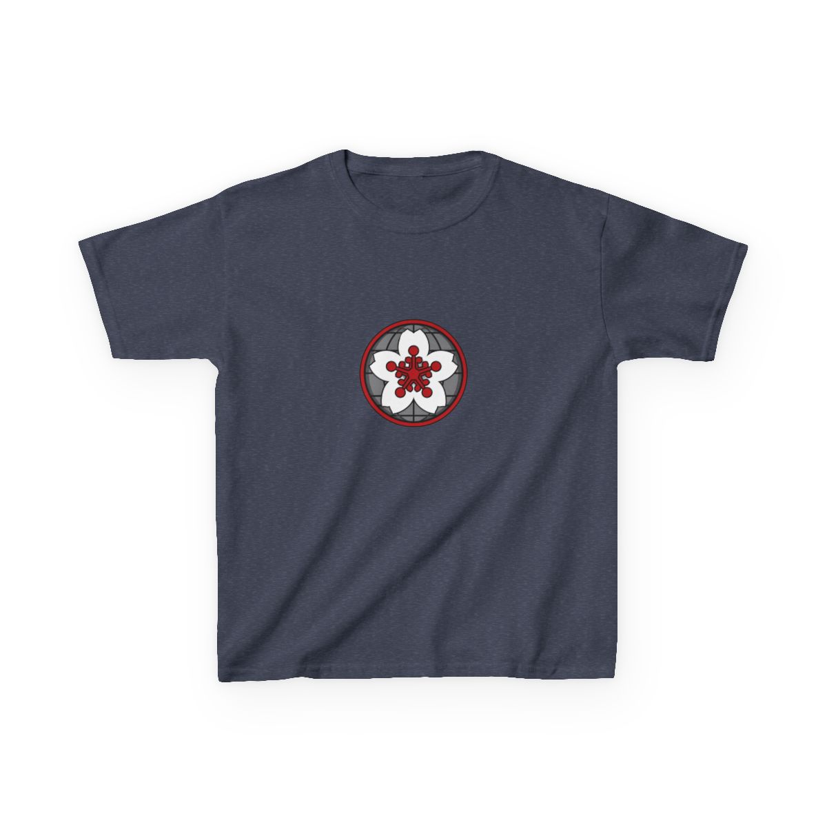 Japan Anti-Kaiju Defense Forces Symbol Kids T-Shirt | Kaiju No. 8 - alternate angle 2, merchandise