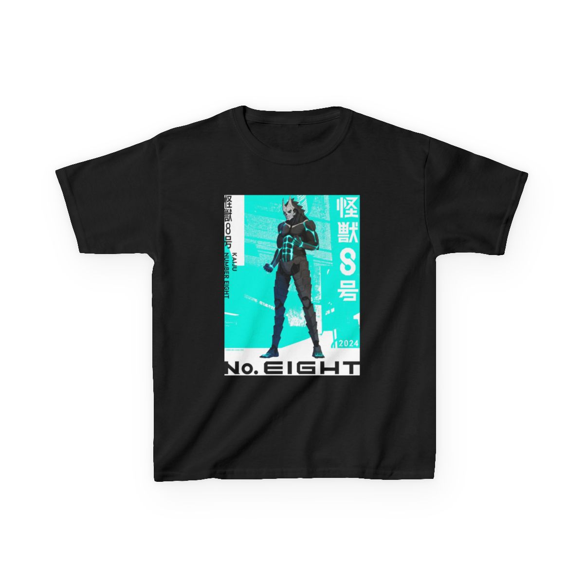 KAIJU No 8 FIRST DIVISION Kids T-Shirt | Kaiju No. 8 - alternate angle 2, merchandise