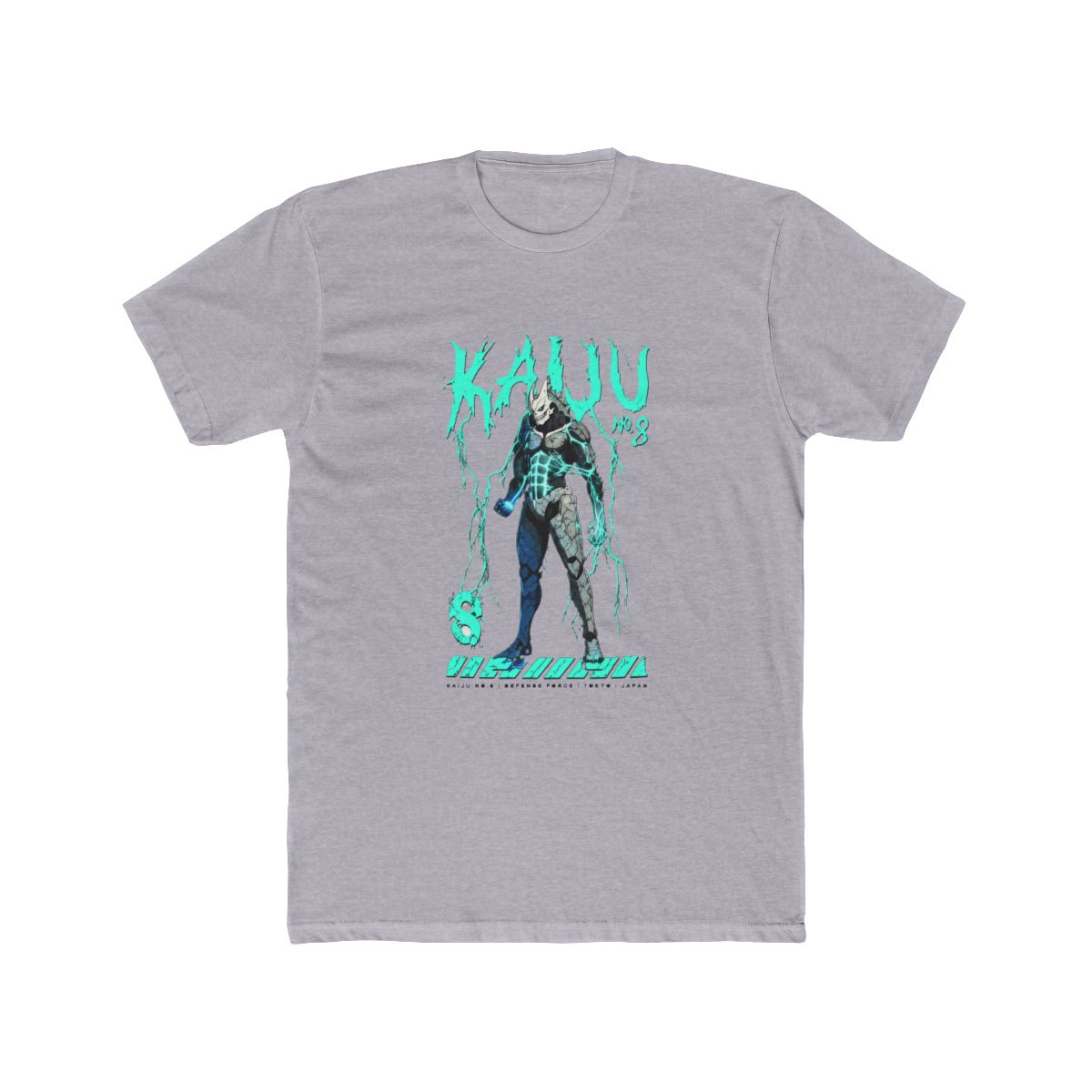 Kaiju No. 8 Kauu Black Cloud Wash Short Sleeve Tee - alternate angle 3, merchandise