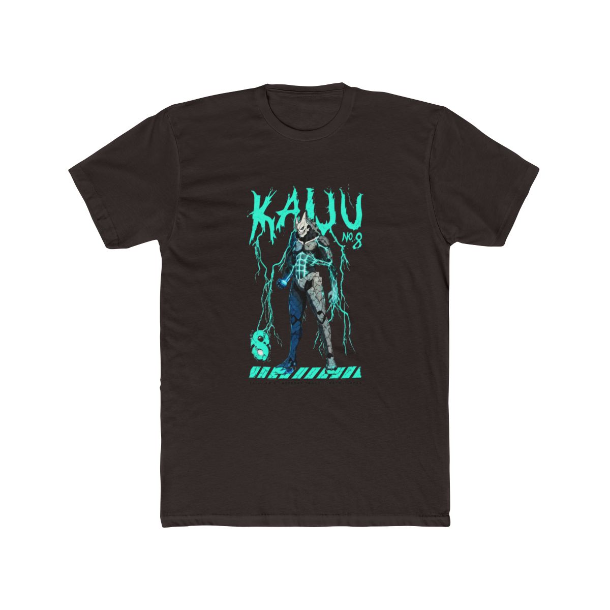 Kaiju No. 8 Kauu Black Cloud Wash Short Sleeve Tee - alternate angle 2, merchandise