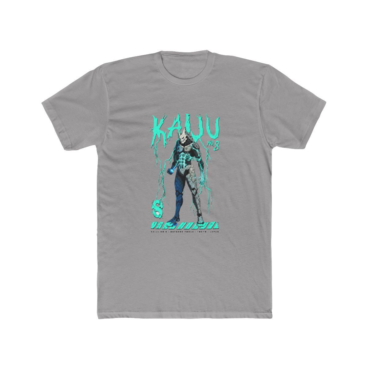 Kaiju No. 8 Kauu Black Cloud Wash Short Sleeve Tee