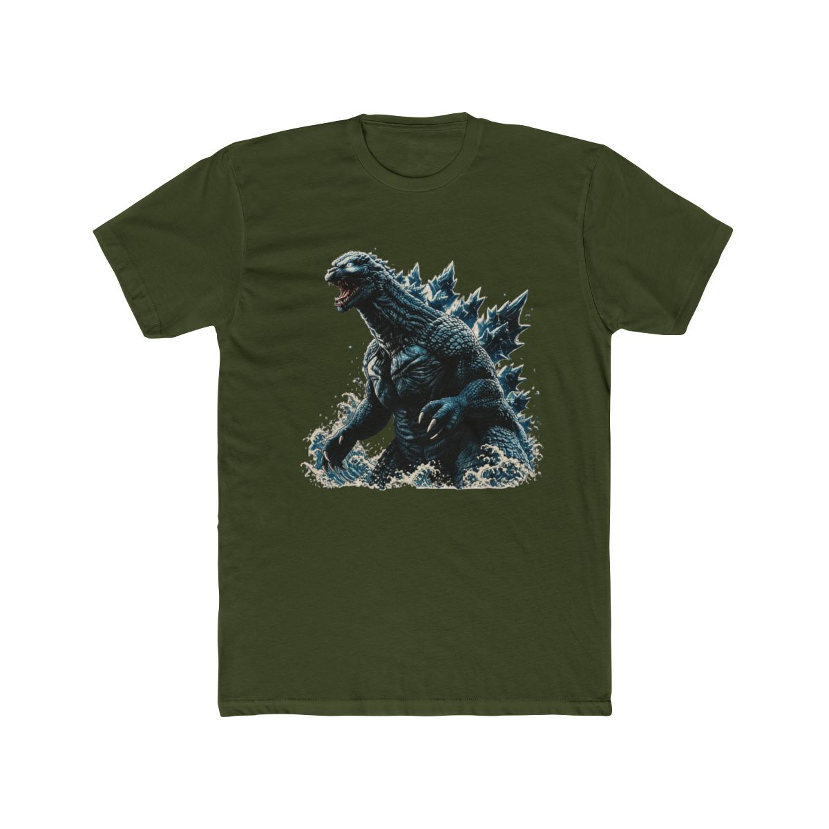 Japanese TShirt Ukiyo-e Art Kaiju Monster Men Boy | Kaiju No. 8 - alternate angle 4, merchandise