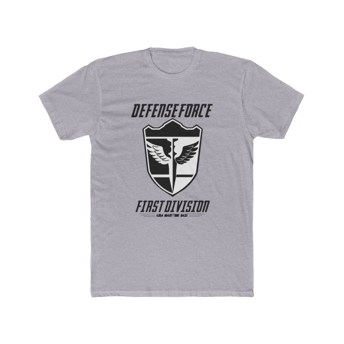 KAIJU No 8: DEFENSE FORCE FIRST DIVISION (WHITE) T Shirt | Kaiju No. 8 - alternate angle 3, merchandise